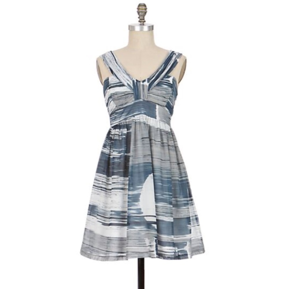 Anthropologie “Sine” Stormy Seaside Dress - Picture 1 of 8